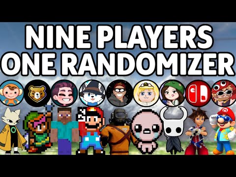 We played a 9 player cross-game RANDOMIZER
