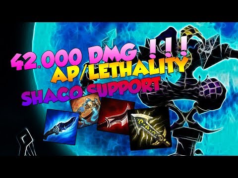 AP/LETHALITY SUPPORT SHACO INSANE! | BronzShaco