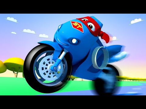 Lastwagen Zeichentrickfilme für Kinder -  Der Motorad Lastwagen (Revival) - Super Truck in Autopolis