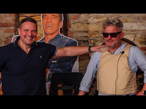 Talkshow Vítka Martince - Aleš Háma a Roman Anton, bodyguard Arnolda Schwarzeneggera