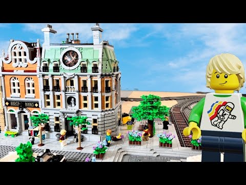 Lego Stadt (Teil 86) - Erweiterung des Modernen Bereichs