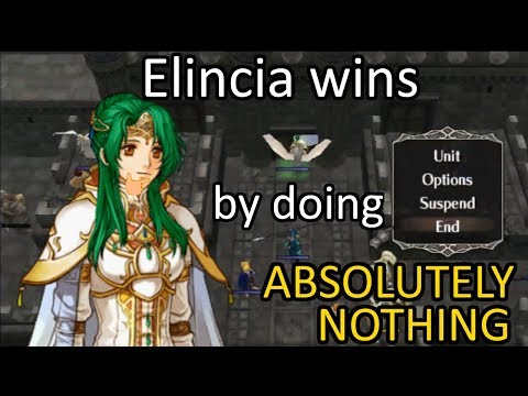 Super Radiant Dawn Part-E - Elincia wins by doing absolutely nothing