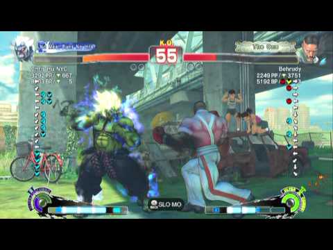 SSF4 AE: Chris Hu NYC(Oni) vs Behrudy(Dudley) - HD 720p