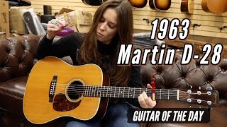 Video thumbnail for 1963 Martin D-28 | Guitar of the Day - Angela Petrilli by Normans Rare Guitars
