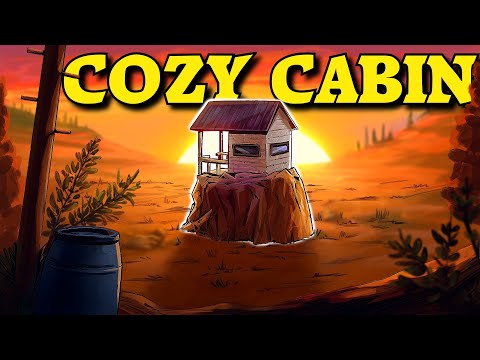 I built a FORTIFIED CABIN on a HUGE ROCK in RUST