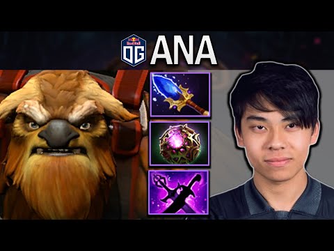 OG.ANA SMURF GOES CARRY EARTHSHAKER - DOTA 2 7.30 GAMEPLAY