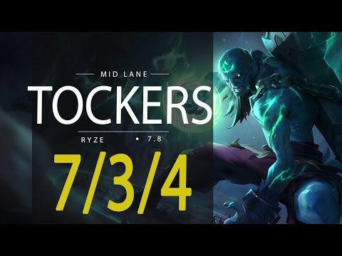 LOL ProTV - Tockers - RYZE MID vs CASSIOPEIA (25/04/2017)