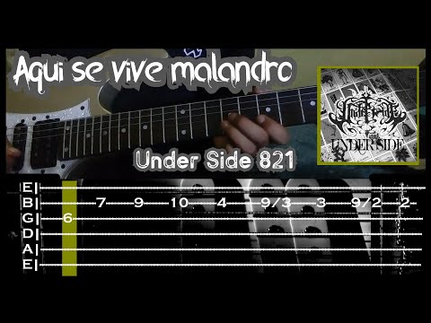 Como Tocar "Aquí se vive malandro " de la Under Side 821
