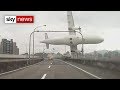 Taiwan Plane Crash: Passenger Jet Hits Bridge.