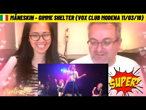🇩🇰NielsensTv REACTS TO 🇮🇹Måneskin - Gimme Shelter (Vox Club Modena 11/03/18) - OMG😱🥰👏