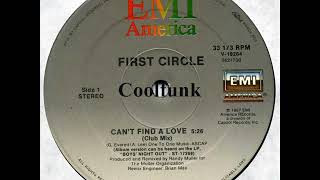 First Circle - Can't Find A Love (12" Club Mix 1987)