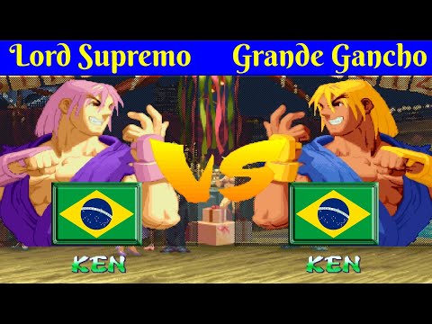 💥Incrível Luta De Top Players Em Street Fighter Alpha 2💥