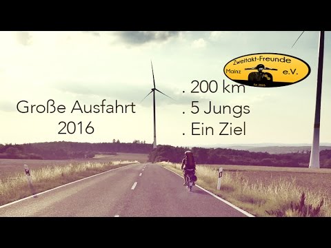 200 Kilometer auf Mopeds - Reisen auf Oldtimer-Rollern
