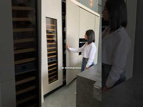 ¿Conoces las neveras panelables? #cocina #cocinasintegralesprecios #interiordesign #Panelable