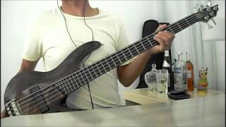 Delerium- returning -bass cover