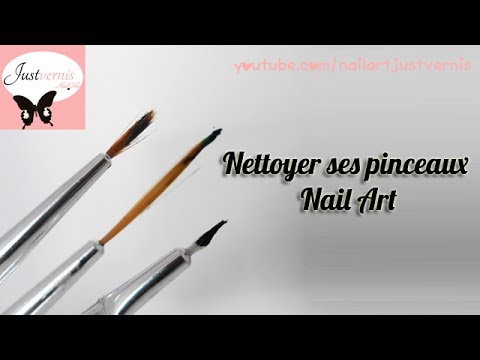 comment nettoyer pinceau gel uv