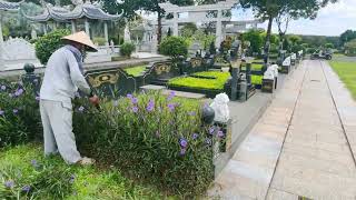 Mộ Đôi Tiêu Chuẩn 14 M2 Tại Công Viên Vĩnh Hằng Long Thành #congvienvinhhanglongthanh #nghiatrang