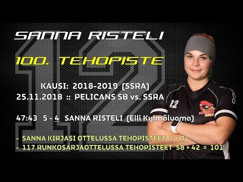 100. Tehopiste -- SSRA #12 Sanna Risteli