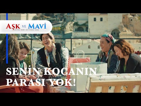 Pembe aldığı hediyelerle hava atmak istedi ama... - Aşk ve Mavi 42. Bölüm