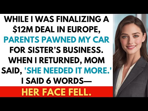 My Parents Sold My Dream Car For My Sister — They Regretted It When I Made Her Repay Every Cent