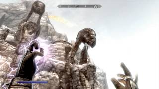 preview picture of video 'Skyrim Weird Dragon Glitch'