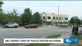 Suspect shot by Athens-Clarke County Police officer, in critical condition