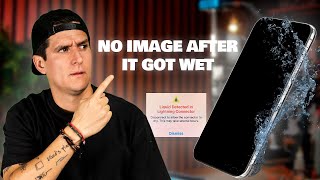 iPhone 11 Pro Max with no image after it got wet