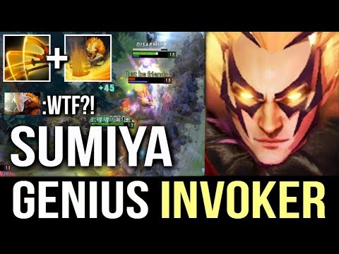 GENIUS SUMIYA INVOKER Next Level Gameplay Epic Combo Comeback Dota 2