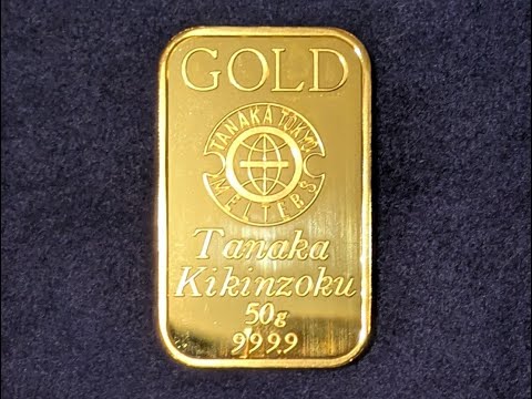 TANAKA PRECIOUS METAL GROUP Co., Ltd. Gold Ingot 50g 田中貴金属 金インゴット 50グラム