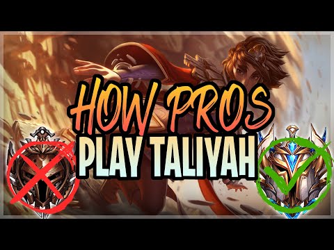 How Pros Play Taliyah [Tips & Tricks]