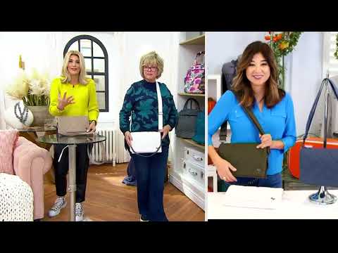 Lug Matte Luxe East/West Large Shoulder Bag - Huddle on QVC