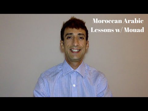 Moroccan Arabic "Darija" Professor // Tangier, Morocco