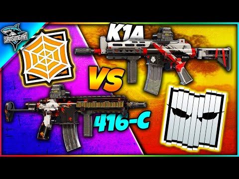 K1A VS 416-C / Which Gun is Better? (Steel Wave)
