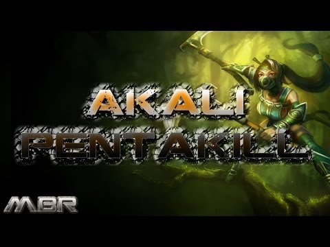 Akali PentaKill - Quick & Easy - League of Legends Season 4 HD