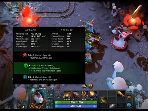 Aghanim's Labyrinth Grand Magus - Easy win. 1000 agi/ dmg Solo Sniper -  TI10 Summer Event Dota 2