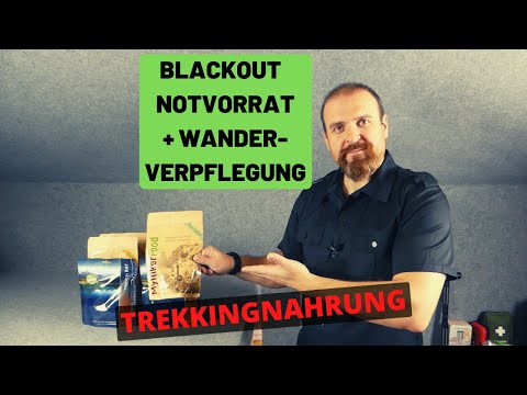 Blackout - Wandern - Trekkingnahrung von MyHikerFood 🤔🤨