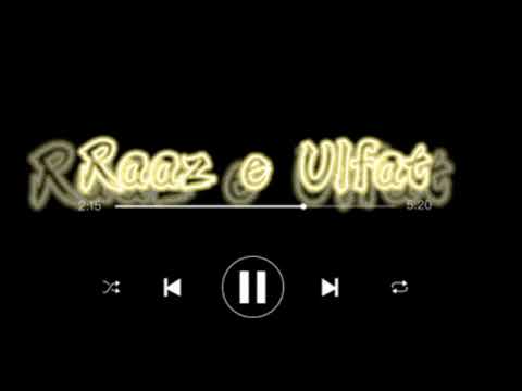 Raaz e Ulfat - Vocals Only | No Music