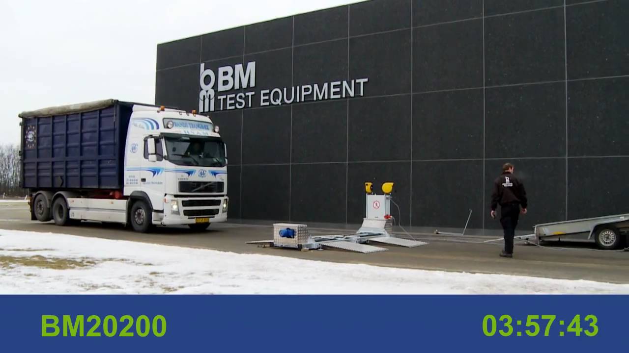BM20200 - Mobile brake tester from BM Autoteknik A/S