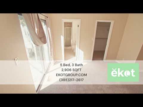 Spacious 5 Bedroom Home in Cottonwood Heights property video