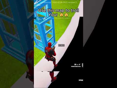 USE THIS MAP TO TROLL YOUR FRIENDS. CODE: CORTEX 1V1 FFA #FORTNITE #FORTNITEBR #FORTNITEMAPS