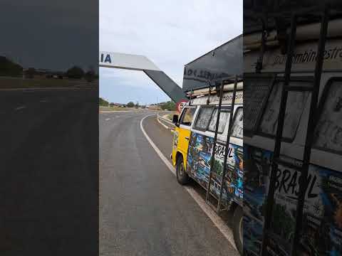 Chegando em São Miguel do Araguaia #trabalho #kombi #porta #lata  #saomigueldoaraguaia #gratidão