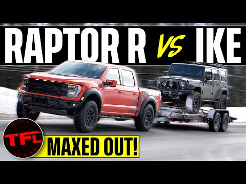 I Max Out the New 2023 Ford F-150 Raptor R on the World's Toughest Towing Test & This Is the Result