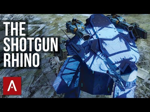 War Robots: RHINO SHOTGUN GAMEPLAY | Storm Gust Build