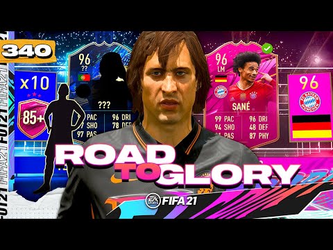 FIFA 21 ROAD TO GLORY #340 - UNREAL 85+ x10 PACK!!!