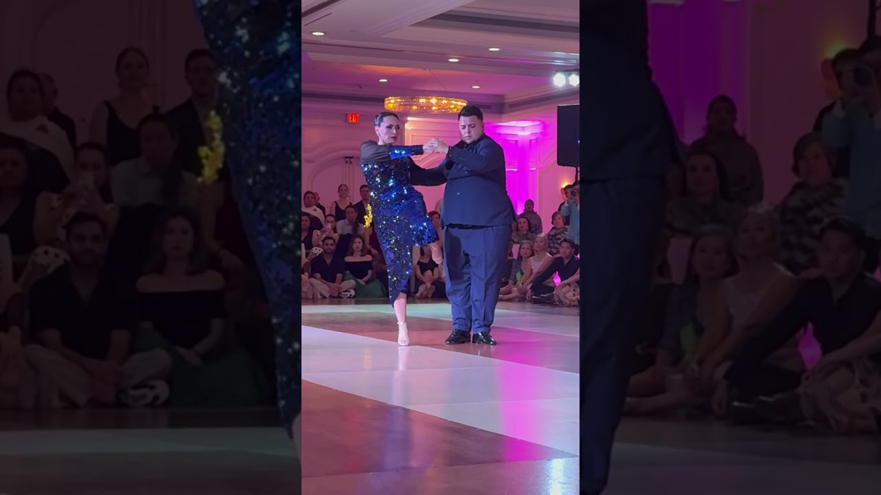 Video thumbnail for Cynthia Palacios & Sebastian Bolivar Argentine Tango Ojos Negros by Osvaldo Pugliese 4/4