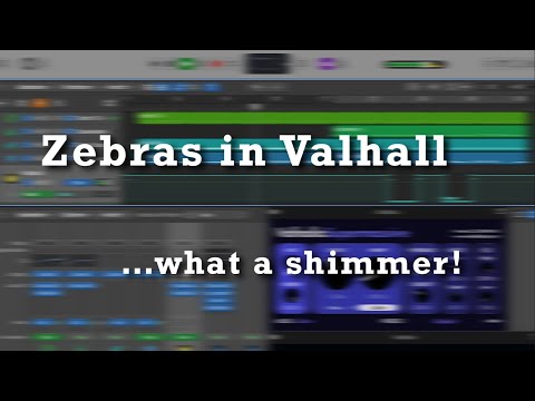 Zebras in Valhall (u-he Zebra Legacy & Valhalla Supermassive + Delay)
