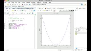 Basic Plotting in MATLAB - Putting Text in a Plot