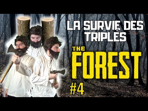 [Let's play #4 - The Forest] Je veux des PIEGES PARTOUT ! (feat DanielV & Littlenut)