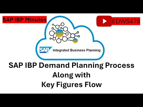 SAP IBP Minutes: SAP IBP Demand Planning Process|SAP IBP for Demand |Demand Planning|@EDWS478