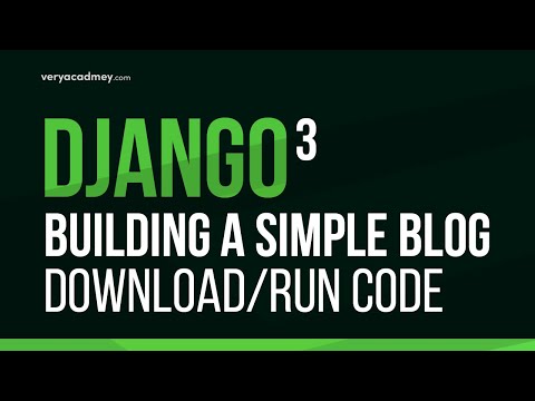 Building a Simple Blog Series Support - Download, Install and Run the tutorial code